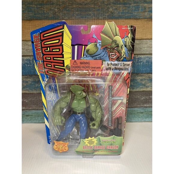 Playmates Toys | Toys | Playmates 995 The Savage Dragon Tmnt Battle